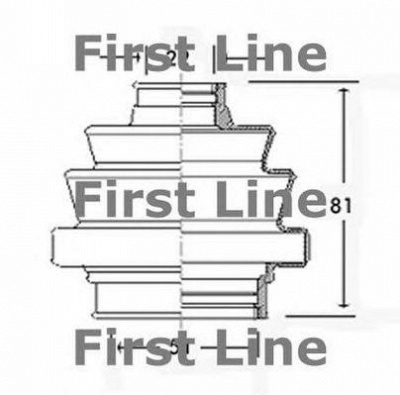 FIRST LINE fcb2270 -  Пыльник, приводной вал
